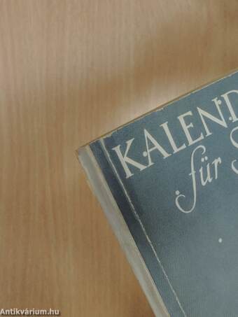 Kalender für Sternfreunde 1961