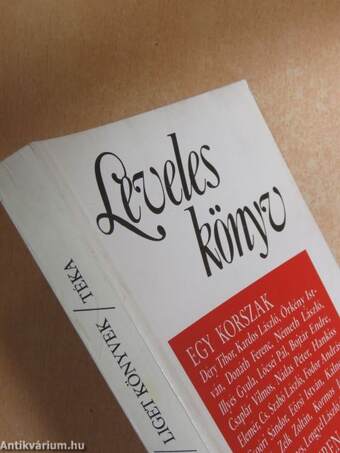 Leveles könyv