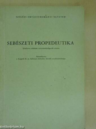 Sebészeti propedeutika