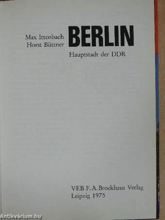 Berlin - Hauptstadt der DDR