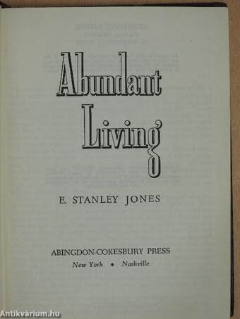 Abundant Living