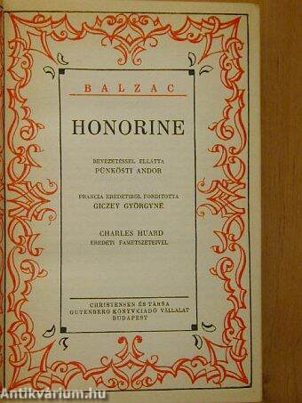 Honorine/Chabert ezredes