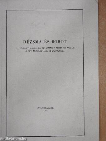 Dézsma és robot