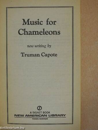 Music for Chameleons