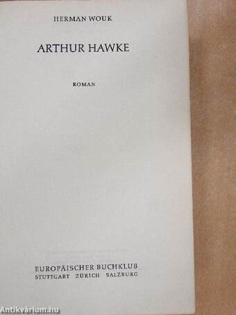 Arthur Hawke