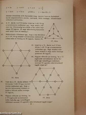 Feladatgyűjtemény a matematika tanításához