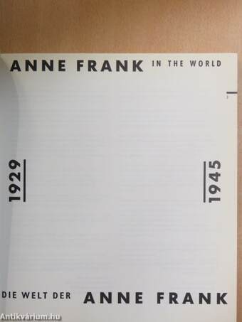 Anne Frank in the World