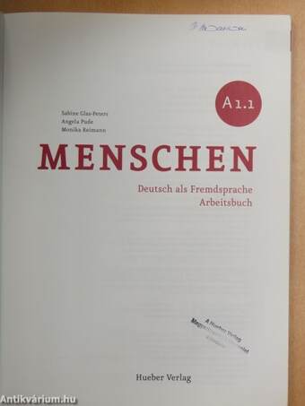 Menschen A 1.1 - CD-vel