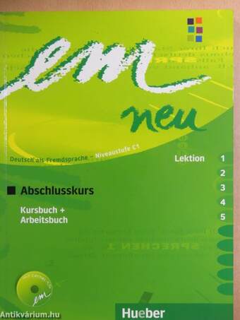 em neu - Niveaustufe C1 - Kursbuch + Arbeitsbuch - CD-vel