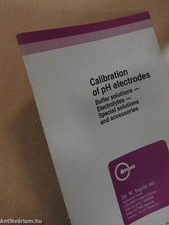 Calibration of pH electrodes