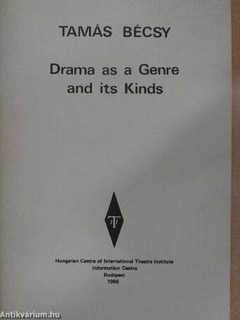 Drama as a Genre and its Kinds