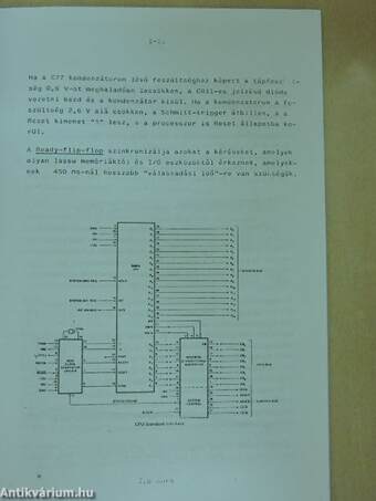 TK - 80A gyakorló mikroszámítógép hardware leírása