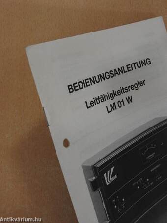 Leitfähigkeitsregler LM 01 W