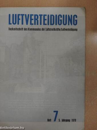 Luftverteidigung 7/1970