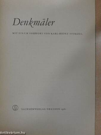 Denkmäler