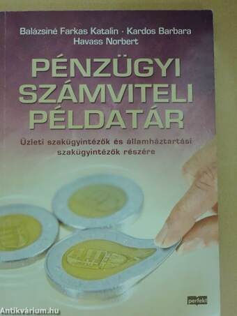 Pénzügyi számviteli példatár