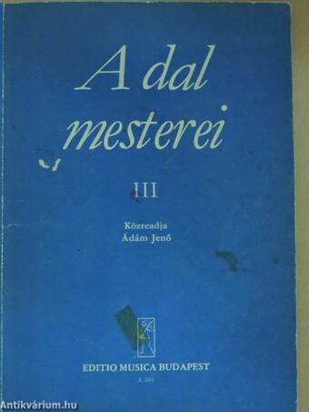 A dal mesterei III.