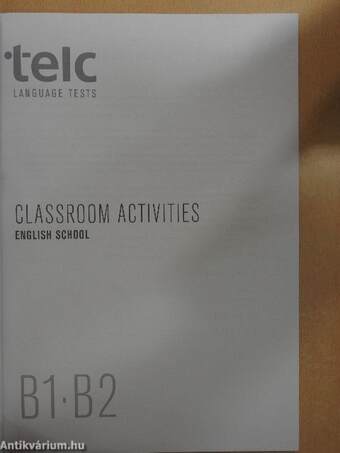 Telc language tests - Classroom Activities English School - CD-vel