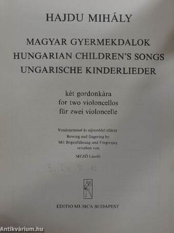 Magyar gyermekdalok