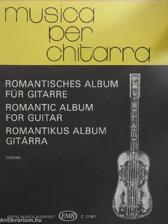 Romantikus album gitárra