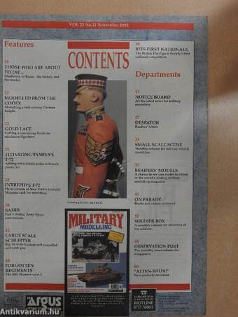 Military Modelling November 1993