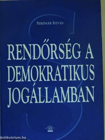 Rendőrség a demokratikus jogállamban