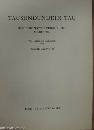 Tausendundein Tag