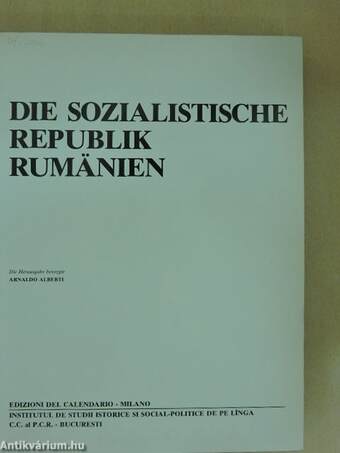 Die sozialistische Republik Rumänien