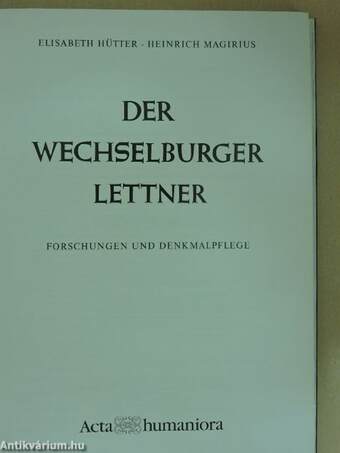 Der Wechselburger Lettner