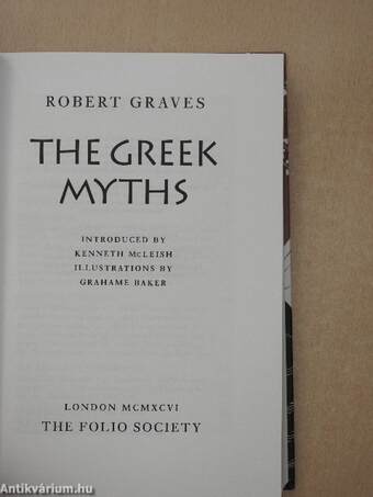 The Greek Myths 1-2.