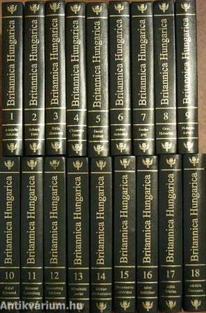 Britannica Hungarica Világenciklopédia 1-18.