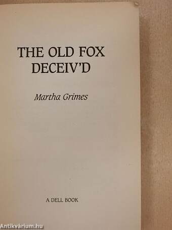 The Old Fox Deceiv'd