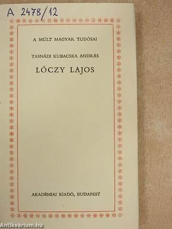 Lóczy Lajos