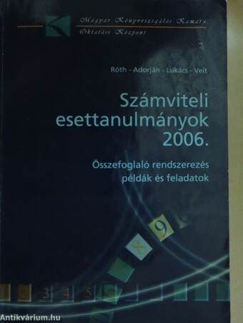 Számviteli esettanulmányok 2006.