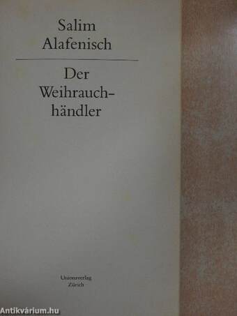 Der Weihrauchhändler