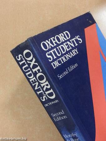 Oxford Student's Dictionary of Current English