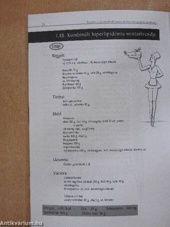 Étrendi és életmódbeli tanácsok hiperlipoproteinémiában