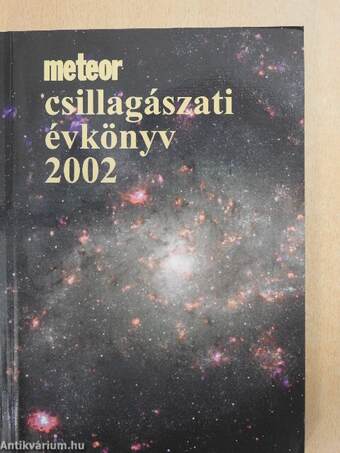 Meteor csillagászati évkönyv 2002