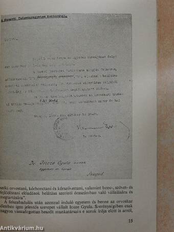 A Szegedi Orvostudományi Egyetem Igazságügyi Orvostani Intézetének története megalakulásától (1921) napjainkig