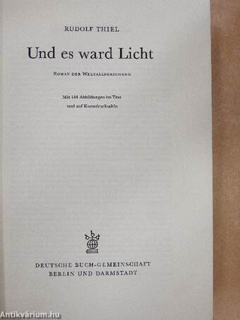 Und es ward Licht