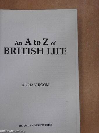 An A to Z of British Life