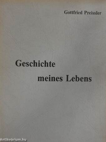 Geschichte meines Lebens