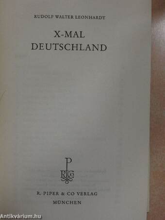 X-mal Deutschland