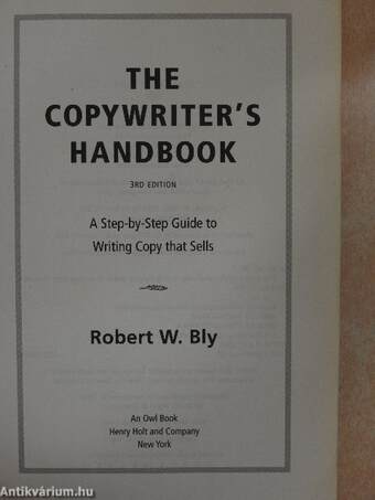 The Copywriter's Handbook