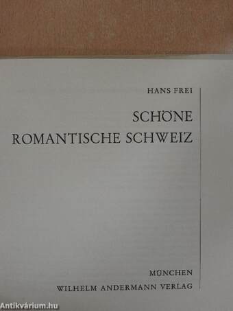 Schöne Romantische Schweiz