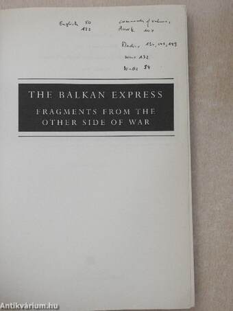 The Balkan Express