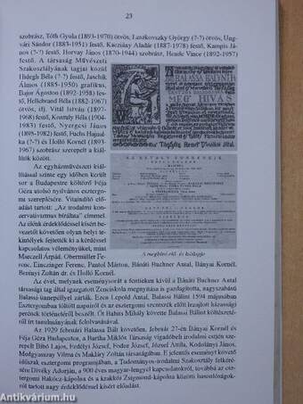 Az Esztergomi Balassa Bálint Társaság története (dedikált példány)