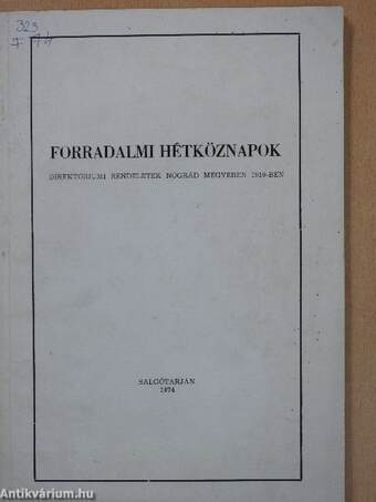 Forradalmi hétköznapok