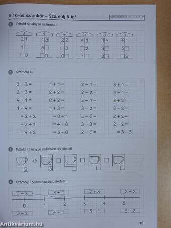 Ki(s)számoló feladatok 1. osztályosoknak