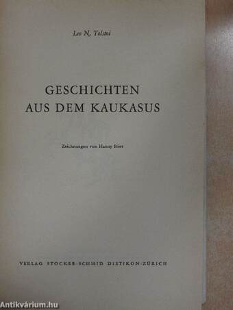 Geschichten aus dem Kaukasus